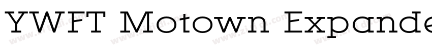 YWFT Motown Expande字体转换